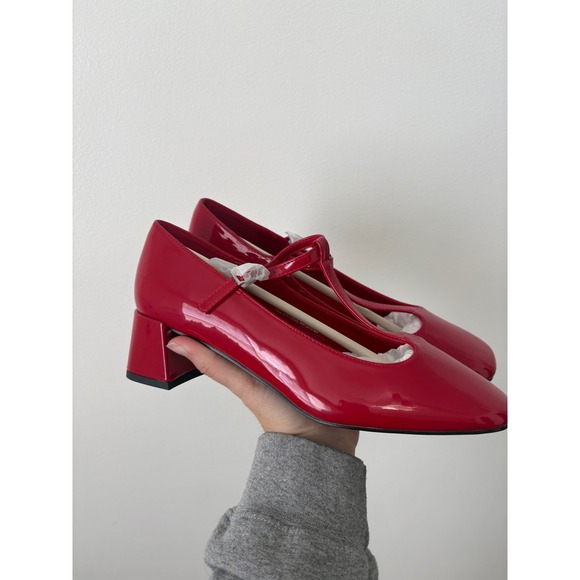 Soul Princess Women's Heels – Red Shiny – Size 8 - Picture 2 of 5